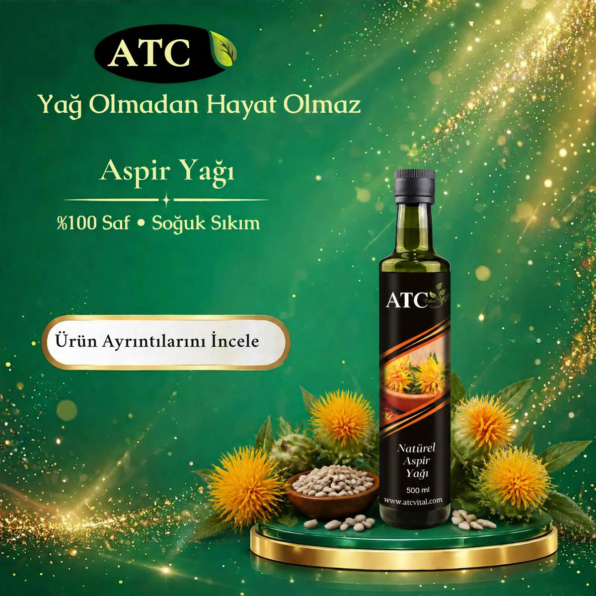 ATC Vital Natürel Aspir Yağı