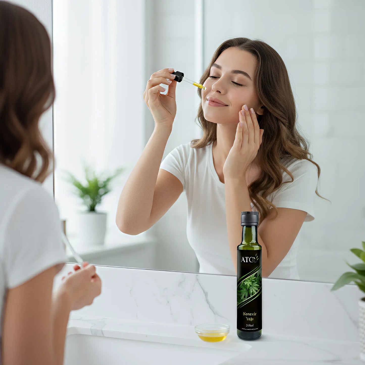 ATC Vital Natürel Kenevir Tohumu Yağı - Soğuk Sıkım - 250 ml