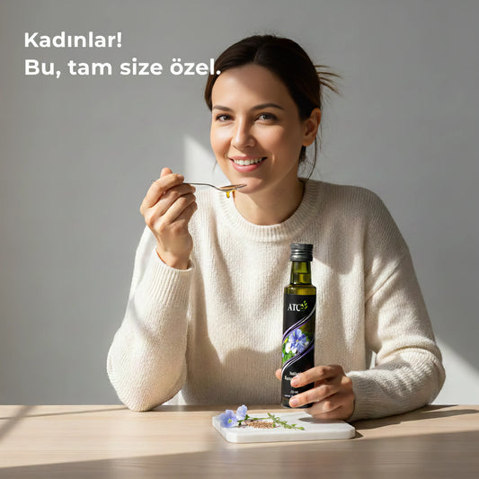 ATC Vital Natürel Keten Tohumu Yağı - Bitkisel Omega Kaynağı