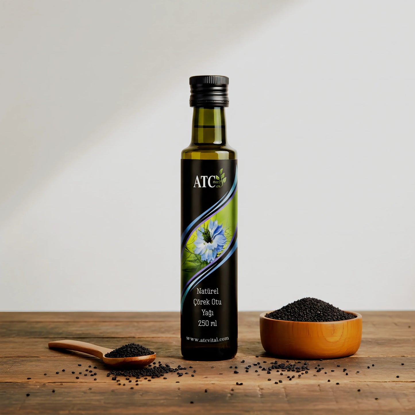 ATC Vital Natürel Çörek Otu Yağı - Soğuk Sıkım (Premium Seri)