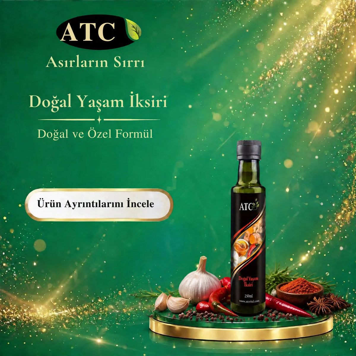 ATC Vital Doğal Yaşam İksiri - Bitkisel Karışım