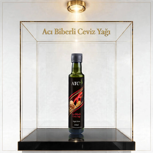 ATC Vital Natürel Acı Biberli Natürel Ceviz Yağı
