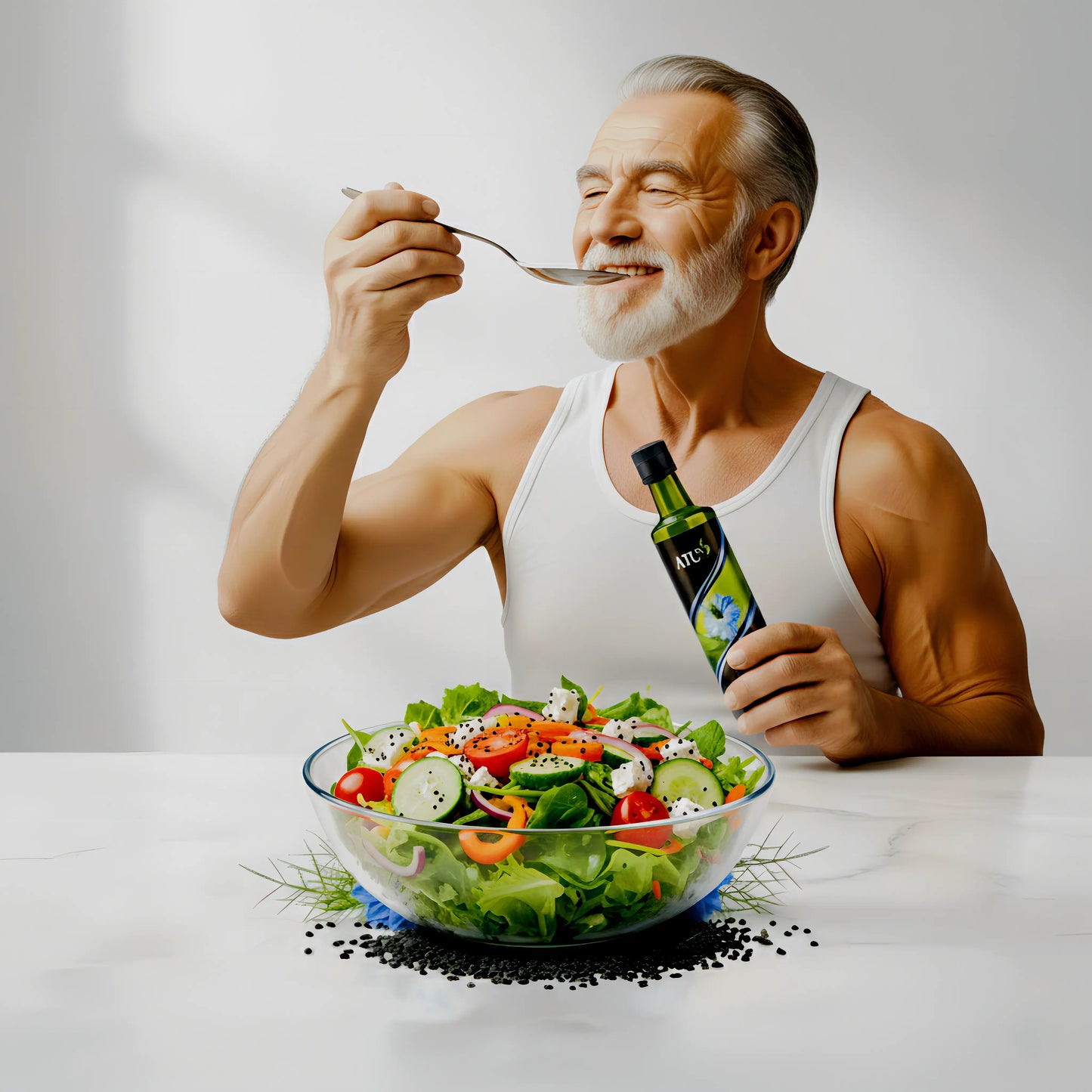 ATC Vital Natürel Çörek Otu Yağı - Soğuk Sıkım (Premium Seri)