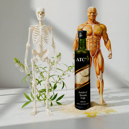 ATC Vital Natürel Susam Yağı - Soğuk Sıkım & Geleneksel
