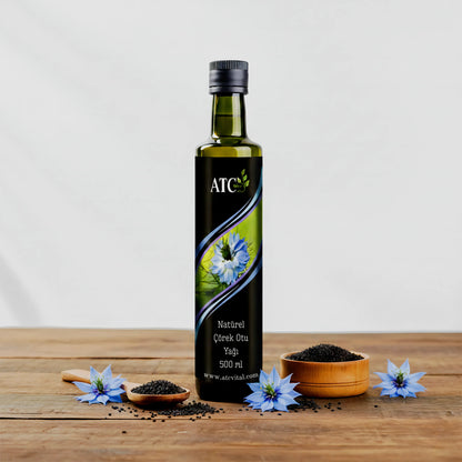 ATC Vital Natürel Çörek Otu Yağı - Soğuk Sıkım (Premium Seri)