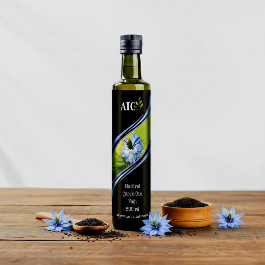 ATC Vital Natürel Çörek Otu Yağı - Soğuk Sıkım (Premium Seri)