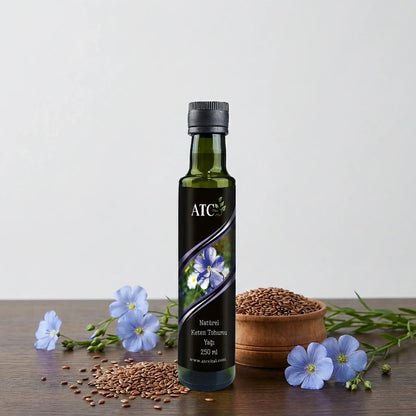 ATC Vital Natürel Keten Tohumu Yağı - Bitkisel Omega Kaynağı