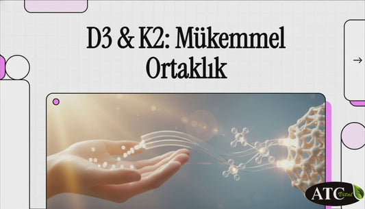 Vitamin D3 ve K2 içeren Takviye Edici