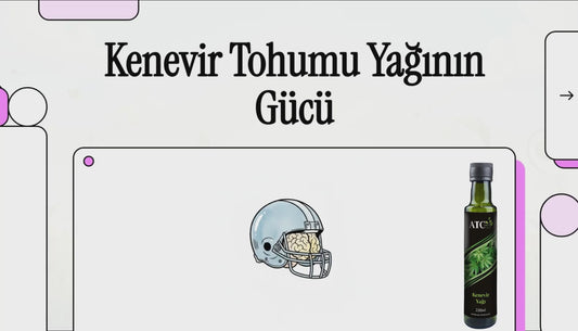 ATC Vital Natürel Kenevir Tohumu Yağı