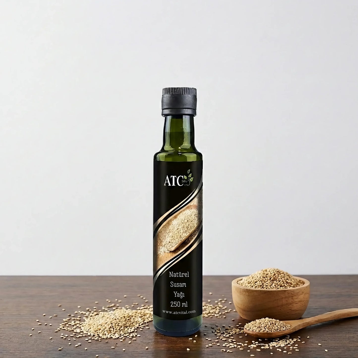 ATC Vital Natürel Susam Yağı - Soğuk Sıkım & Geleneksel