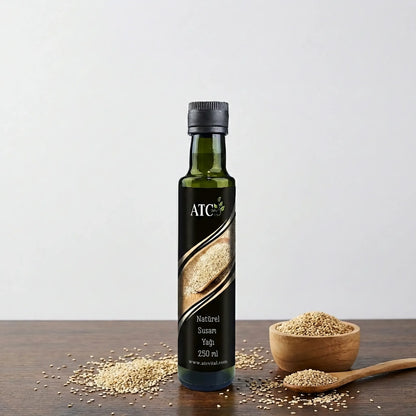 ATC Vital Natürel Susam Yağı - Soğuk Sıkım & Geleneksel