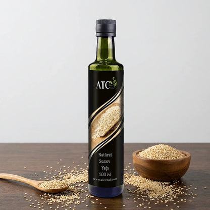 ATC Vital Natürel Susam Yağı - Soğuk Sıkım & Geleneksel